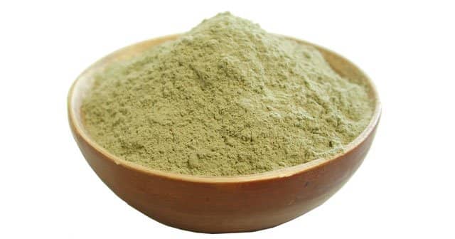 green clay mask